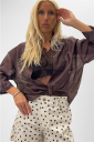 camicia con canotta in pizzo reina
